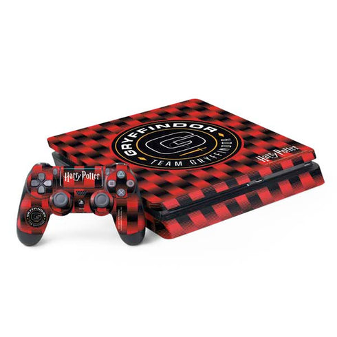 Wizarding Worlds Harry Potter Team Gryffindor PS4 Slim Bundle Skin