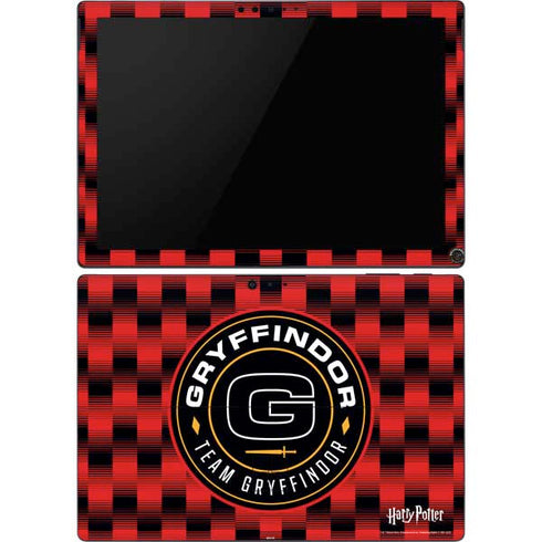 Wizarding Worlds Harry Potter Team Gryffindor Surface Pro 6 Skin