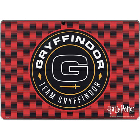 Wizarding Worlds Harry Potter Team Gryffindor Surface Pro 8 Skin