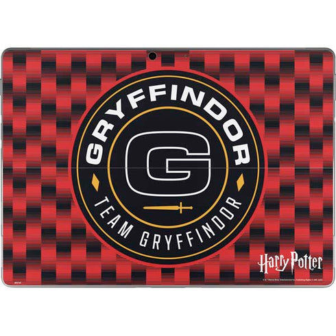 Wizarding Worlds Harry Potter Team Gryffindor Surface Pro 9 Skin