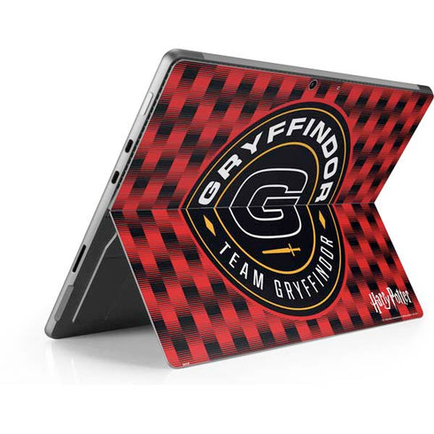 Wizarding Worlds Harry Potter Team Gryffindor Surface Pro 9 Skin