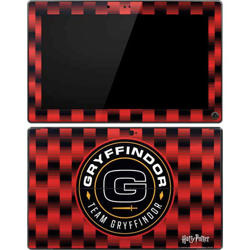 Wizarding Worlds Harry Potter Team Gryffindor Surface Pro Tablet Skin