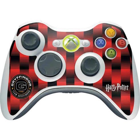 Wizarding Worlds Harry Potter Team Gryffindor Xbox 360 Wireless Controller Skin