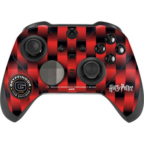 Wizarding Worlds Harry Potter Team Gryffindor Xbox Elite Wireless Controller Series 2 Skin
