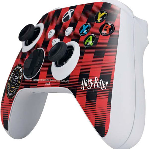 Wizarding Worlds Harry Potter Team Gryffindor Xbox Series S Controller Skin