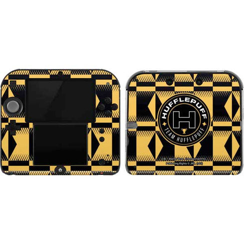 Wizarding Worlds Harry Potter Team Hufflepuff Nintendo 2DS Skin