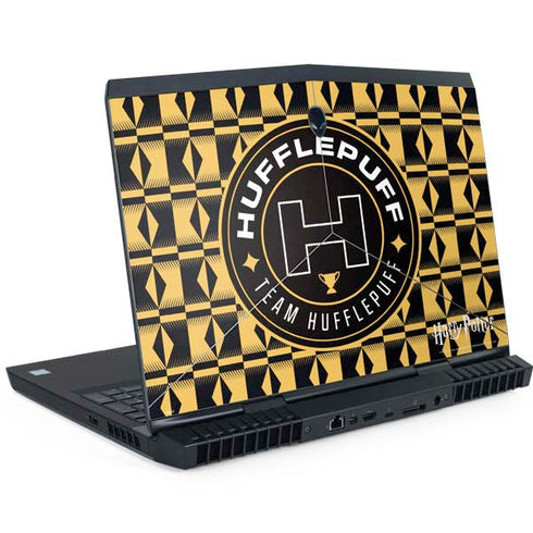 Wizarding Worlds Harry Potter Team Hufflepuff Dell Alienware Skin