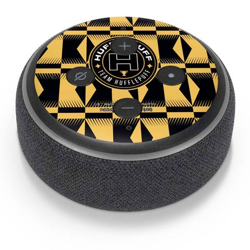 Wizarding Worlds Harry Potter Team Hufflepuff Amazon Echo Dot Skin