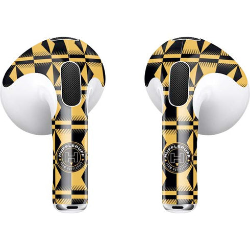 Wizarding Worlds Harry Potter Team Hufflepuff Apple AirPods (3rd Gen 2021) Skin