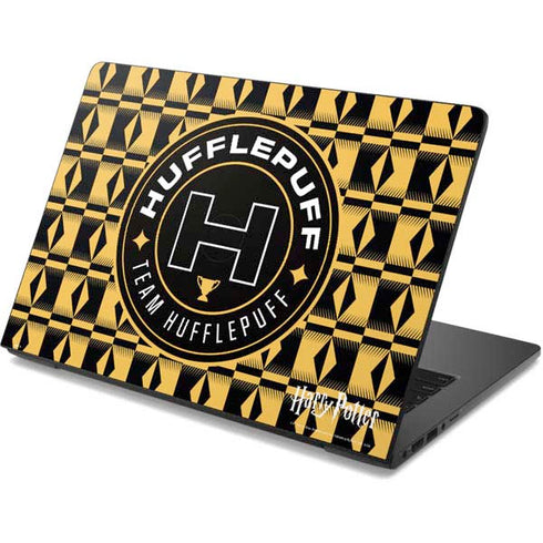 Wizarding Worlds Harry Potter Team Hufflepuff Dell Chromebook Skin