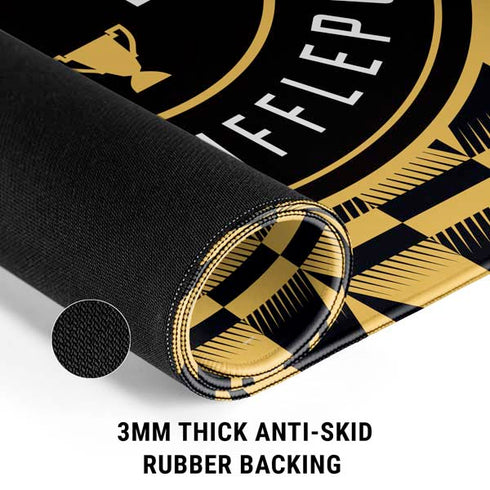 Wizarding Worlds Harry Potter Team Hufflepuff Gaming Mouse Pad