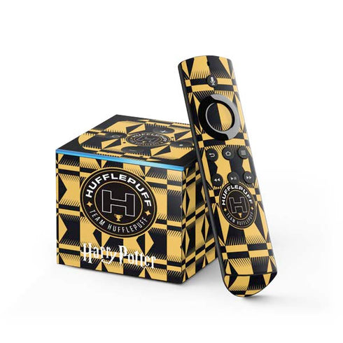 Wizarding Worlds Harry Potter Team Hufflepuff Fire TV Cube Skin