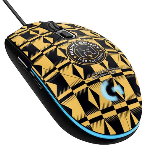 Wizarding Worlds Harry Potter Team Hufflepuff G203 Prodigy RGB Wired Gaming Mouse Skin