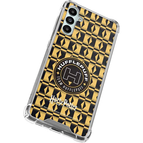 Wizarding Worlds Harry Potter Team Hufflepuff Galaxy A14 5G Clear Case