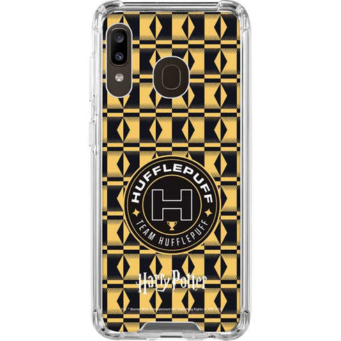 Wizarding Worlds Harry Potter Team Hufflepuff Galaxy A30 Clear Case