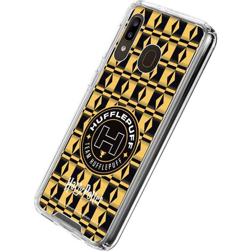 Wizarding Worlds Harry Potter Team Hufflepuff Galaxy A30 Clear Case