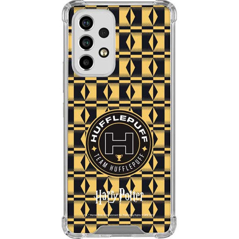 Wizarding Worlds Harry Potter Team Hufflepuff Galaxy A33 5G Clear Case