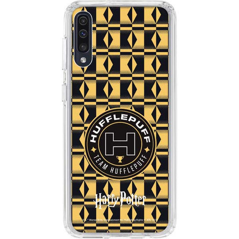 Wizarding Worlds Harry Potter Team Hufflepuff Galaxy A50 Clear Case