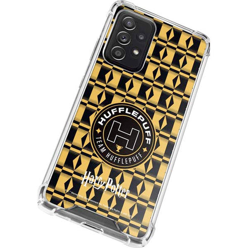 Wizarding Worlds Harry Potter Team Hufflepuff Galaxy A52 5G Clear Case