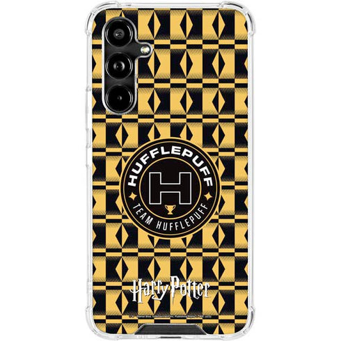 Wizarding Worlds Harry Potter Team Hufflepuff Galaxy A54 5G Clear Case