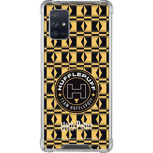 Wizarding Worlds Harry Potter Team Hufflepuff Galaxy A71 5G Clear Case