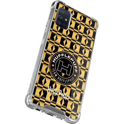 Wizarding Worlds Harry Potter Team Hufflepuff Galaxy A71 5G Clear Case