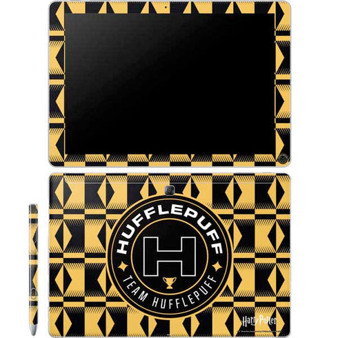Wizarding Worlds Harry Potter Team Hufflepuff Galaxy Book 12in Skin
