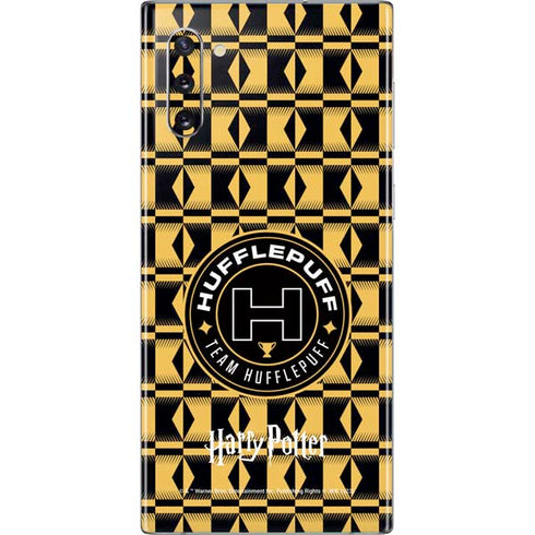 Wizarding Worlds Harry Potter Team Hufflepuff Galaxy Note 10 Skin