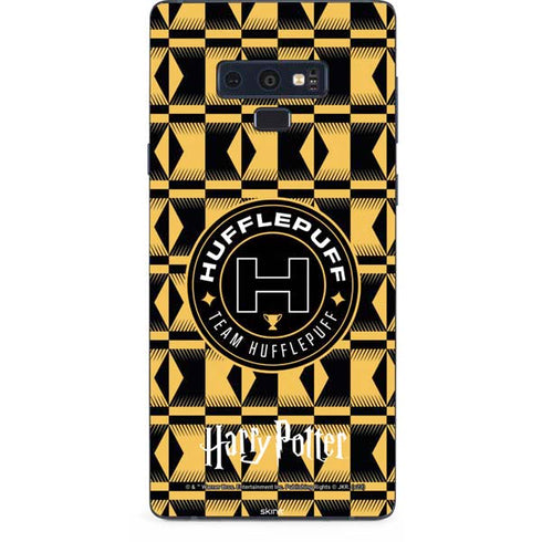 Wizarding Worlds Harry Potter Team Hufflepuff Galaxy Note 9 Skin