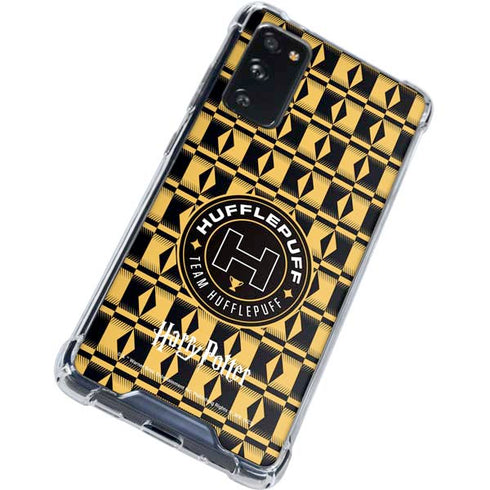 Wizarding Worlds Harry Potter Team Hufflepuff Galaxy S20 FE Clear Case