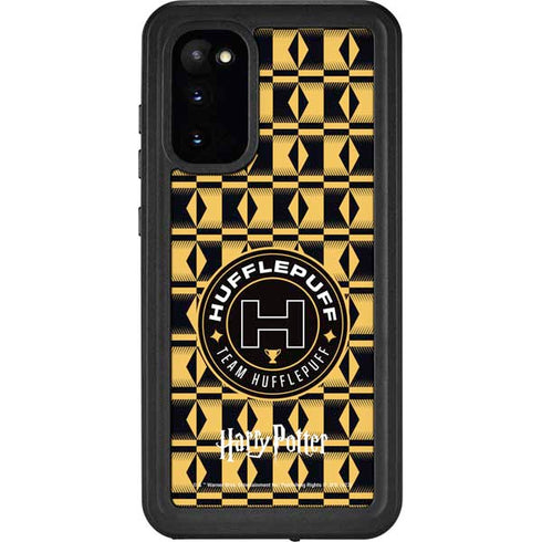 Wizarding Worlds Harry Potter Team Hufflepuff Galaxy S20 Waterproof Case