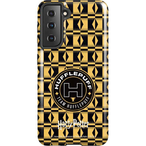 Wizarding Worlds Harry Potter Team Hufflepuff Galaxy S21 5G Pro Case