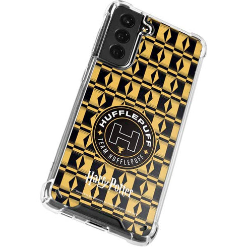 Wizarding Worlds Harry Potter Team Hufflepuff Galaxy S21 Plus 5G Clear Case