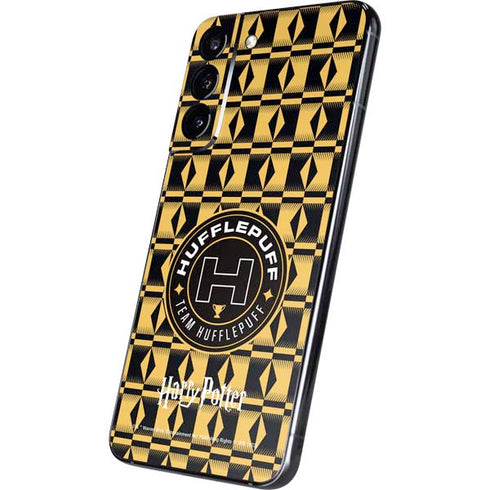 Wizarding Worlds Harry Potter Team Hufflepuff Galaxy S22 Plus Skin