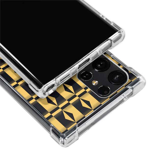 Wizarding Worlds Harry Potter Team Hufflepuff Galaxy S22 Ultra Clear Case