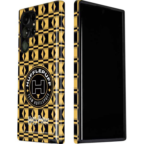 Wizarding Worlds Harry Potter Team Hufflepuff Galaxy S22 Ultra Pro Case