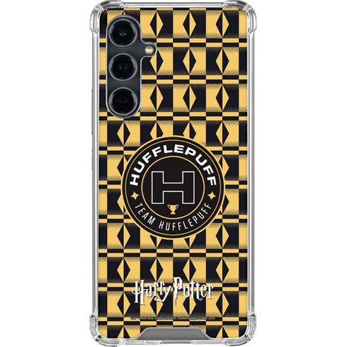 Wizarding Worlds Harry Potter Team Hufflepuff Galaxy S23 FE Clear Case