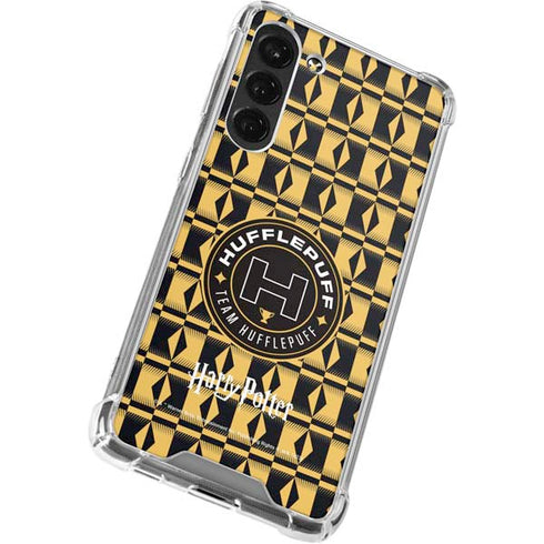 Wizarding Worlds Harry Potter Team Hufflepuff Galaxy S23 Plus Clear Case