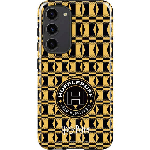 Wizarding Worlds Harry Potter Team Hufflepuff Galaxy S23 Plus Pro Case