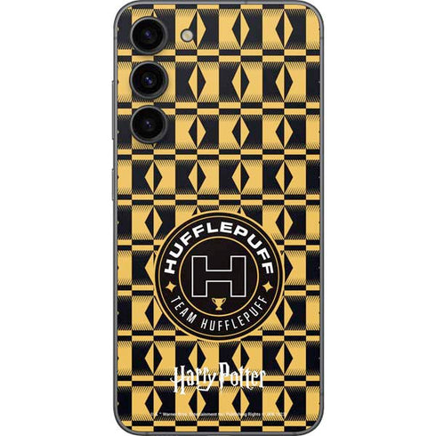 Wizarding Worlds Harry Potter Team Hufflepuff Galaxy S23 Plus Skin