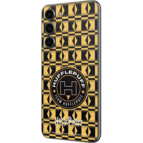 Wizarding Worlds Harry Potter Team Hufflepuff Galaxy S23 Plus Skin