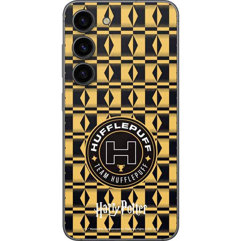 Wizarding Worlds Harry Potter Team Hufflepuff Galaxy S23 Skin