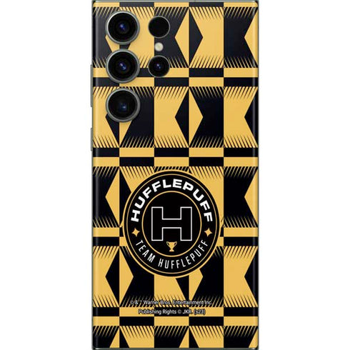 Wizarding Worlds Harry Potter Team Hufflepuff Galaxy S23 Ultra Skin