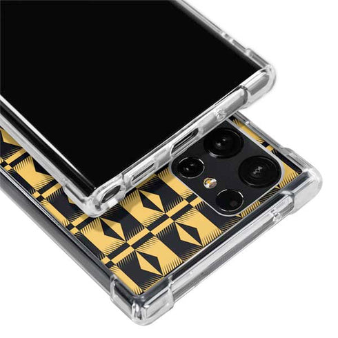 Wizarding Worlds Harry Potter Team Hufflepuff Galaxy S24 Ultra Clear Case