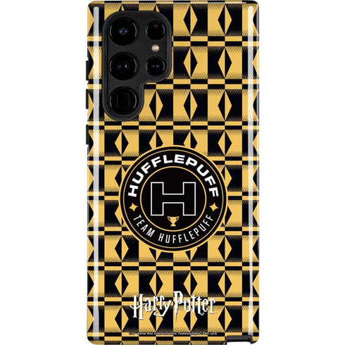 Wizarding Worlds Harry Potter Team Hufflepuff Galaxy S24 Ultra Impact Case