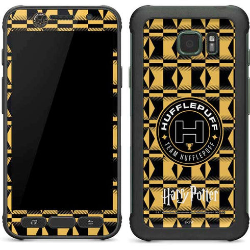 Wizarding Worlds Harry Potter Team Hufflepuff Galaxy S7 Active Skin