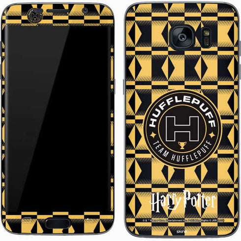 Wizarding Worlds Harry Potter Team Hufflepuff Galaxy S7 Skin