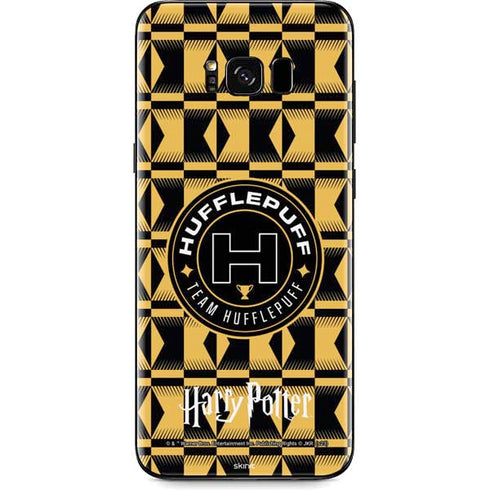 Wizarding Worlds Harry Potter Team Hufflepuff Galaxy S8 Skin
