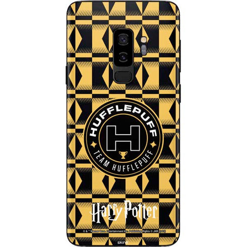 Wizarding Worlds Harry Potter Team Hufflepuff Galaxy S9 Plus Skin