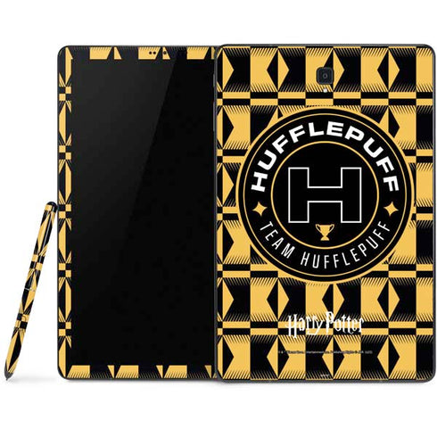 Wizarding Worlds Harry Potter Team Hufflepuff Samsung Galaxy Tab Skin
